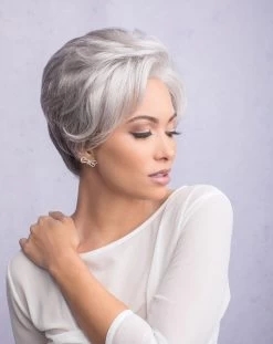 Bethany Wig By Rene Of Paris -Do it with Wig shop. 1028 Bethany Silver Stone 2
