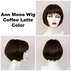 Ann Mono Wig By Godiva's Secret Wigs -Do it with Wig shop. Ann Coffee latte 360 19028.1443035331.1280.1280