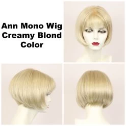 Ann Mono Wig By Godiva's Secret Wigs -Do it with Wig shop. Ann Creamy Blond 11681.1462215902.1280.1280