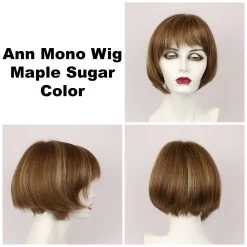 Ann Mono Wig By Godiva's Secret Wigs -Do it with Wig shop. Ann Maple Sugar 360 28783.1443035353.1280.1280