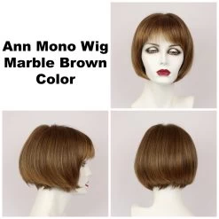 Ann Mono Wig By Godiva's Secret Wigs -Do it with Wig shop. Ann marble Brown 360 38401.1443035353.1280.1280