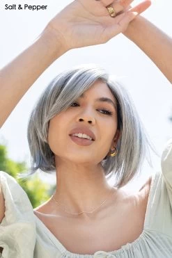 Niki Wig By Rene Of Paris | Synthetic -Do it with Wig shop. BACKCOVERNikiSalt Pepper1133