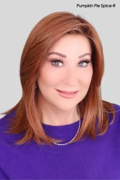 Chloe Wig By BelleTress | Heat-Friendly Synthetic -Do it with Wig shop. BTChloefrontpumpkinpiespicer