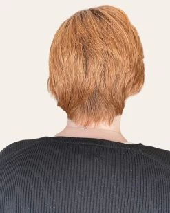 Billie Wig By Envy | Human Hair/Synthetic Blend -Do it with Wig shop. Billie Envy CreamedCoffee Back