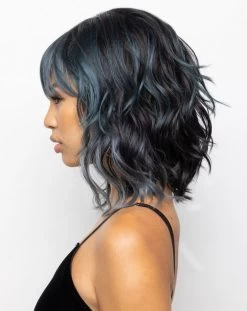 Breezy Wavez By Rene Of Paris | Muse Series -Do it with Wig shop. Breezy Wavez Cosmic Teal 8791