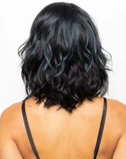 Breezy Wavez By Rene Of Paris | Muse Series -Do it with Wig shop. Breezy Wavez Cosmic Teal 8795