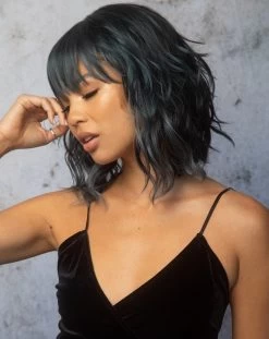 Breezy Wavez By Rene Of Paris | Muse Series -Do it with Wig shop. Breezy Wavez Cosmic Teal 93116