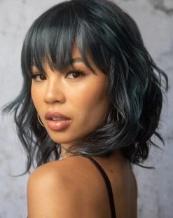 Breezy Wavez By Rene Of Paris | Muse Series -Do it with Wig shop. Breezy Wavez Cosmic Teal 93164