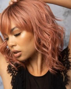 Breezy Wavez By Rene Of Paris | Muse Series -Do it with Wig shop. BreezyWavez Dusty Rose 92730