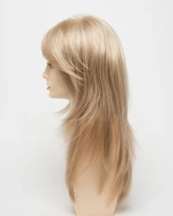 Brooke Wig By Envy | Mono Top | Large Cap -Do it with Wig shop. BrookeLeftSide MediumBlonde