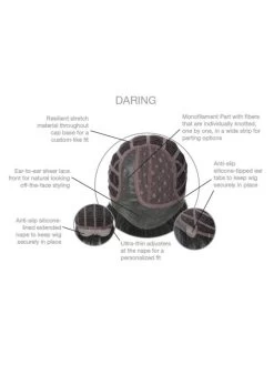 Daring Men's Wig By HIM | Mono Part 27 Daring Men's Wig By HIM | Mono Part -Do it with Wig shop. Cap design1