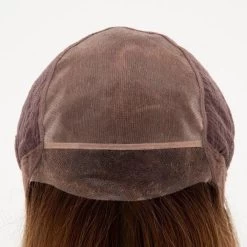 Chelsea Wig By Envy | Mono Top | Human Hair | Synthetic Blend -Do it with Wig shop. ChelseaFrontCreamedCoffee