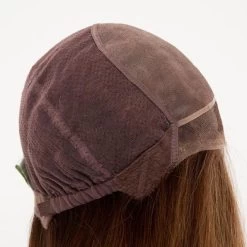 Chelsea Wig By Envy | Mono Top | Human Hair | Synthetic Blend -Do it with Wig shop. ChelseaSide CreamedCoffee