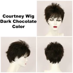 Courtney Wig By Godiva's Secret Wigs -Do it with Wig shop. Courtney Dark chocolate 89112.1453766839.1280.1280