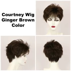 Courtney Wig By Godiva's Secret Wigs -Do it with Wig shop. Courtney Ginger Brown 81471.1453766849.1280.1280