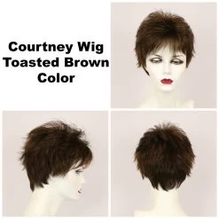 Courtney Wig By Godiva's Secret Wigs -Do it with Wig shop. Courtney Toasted Brown 83021.1453766905.1280.1280