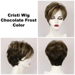 Cristi Wig By Godiva's Secret Wigs -Do it with Wig shop. Cristi Choc Frost 360 36396.1443043694.1280.1280