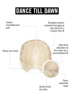 Dance Till Dawn Wig By Hairdo | Center Mono Part -Do it with Wig shop. DanceTillDawnCapConstruction