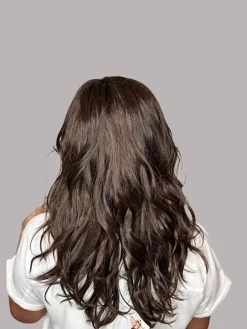 Arrow Wig By Ellen Wille | Mono Part -Do it with Wig shop. ELLENWILLEARROWChocolateRootedBack