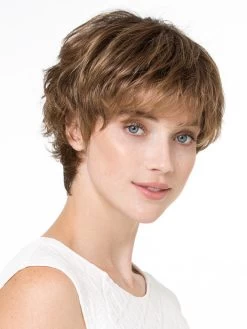 Club 10 Wig By Ellen Wille | Mono Crown -Do it with Wig shop. EWCLUB10 05 lg Chocolate Rooted