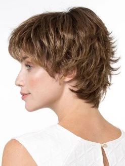 Club 10 Wig By Ellen Wille | Mono Crown -Do it with Wig shop. EWCLUB10 06 lg Chocolate Rooted