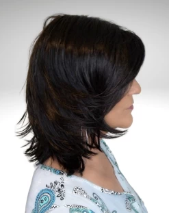 Ferrara Wig By Ellen Wille | Mono Part 33 Ferrara Wig By Ellen Wille | Mono Part -Do it with Wig shop. EWFerraraDarkBrownMixside