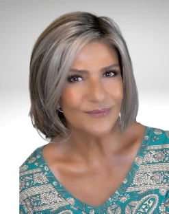 Narano Wig By Ellen Wille | Mono Part -Do it with Wig shop. EWNARANOMiddleGreyShaded2