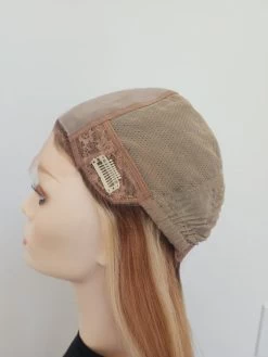 Eileen Wig By PUSH | Remy European Human Hair | 14" | Partial Weft -Do it with Wig shop. Eileen14HTwithWefts12 14 24CapSide