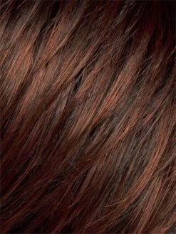 Date Wig By Ellen Wille | Mono Crown -Do it with Wig shop. Ellen Wille Color Dark Auburn