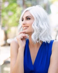 Emma Wig By Envy | Mono Part | Human Hair | Synthetic Blend -Do it with Wig shop. Emma LS4