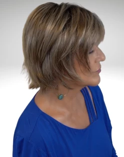 Delaney Wig By Envy | Mono Top -Do it with Wig shop. EnvyDelaneyHoneyBreezeSide