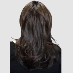 Erica Wig By Envy | Mono Top | Human Hair | Synthetic Blend -Do it with Wig shop. Envy Erika Amaretto Creamback