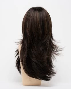Erica Wig By Envy | Mono Top | Human Hair | Synthetic Blend -Do it with Wig shop. EricaBack ACR