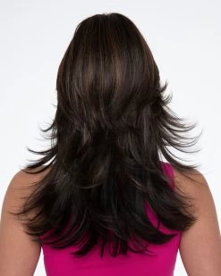 Erica Wig By Envy | Mono Top | Human Hair | Synthetic Blend -Do it with Wig shop. Erica ACRBK