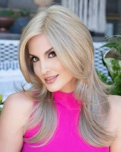 Erica Wig By Envy | Mono Top | Human Hair | Synthetic Blend -Do it with Wig shop. Erica LS8