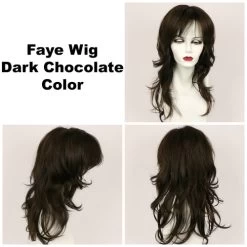 Faye Wig By Godiva's Secret Wigs -Do it with Wig shop. Faye Dark Chocolate 01142.1461790626.500.659