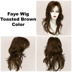 Faye Wig By Godiva's Secret Wigs -Do it with Wig shop. Faye Toasted Brown 15112.1461790727.500.659