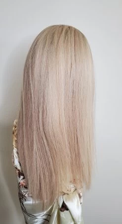 Fearless Topper By PUSH 22" | Color 22/9R | 8 X 8 Base | Lace Front -Do it with Wig shop. Fearless22 9R 8x8 22Back