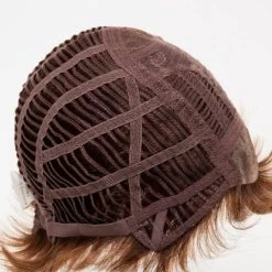 Fiona Wig By Envy | Mono Crown | Human Hair | Synthetic Blend -Do it with Wig shop. FionaSide CreamedCoffee