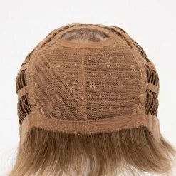 Flame Wig By Envy | Mono Crown | Human Hair | Synthetic Blend -Do it with Wig shop. FlameFront DarkBlonde