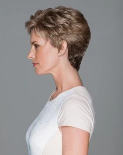 Acclaim Wig By Gabor | Petite Cap -Do it with Wig shop. GB Acclaim Model Side1 f6e54b37 6aab 4fe1 aeee 0a6cb61291ed