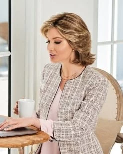 Debutante Wig By Gabor -Do it with Wig shop. GB Debutante Model Lifestyle1