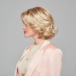 Twirl And Curl Wig By Gabor | Mono Part | Lace Front -Do it with Wig shop. GB Ecomm TwirlandCurl Model Side2