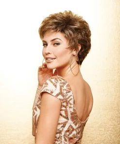 Instinct Wig By Gabor | Petite / Average Cap -Do it with Wig shop. GB Instinct GoldenAnniversary Model Front1 fd999163 bc6e 4185 b141 764d3b72afc5