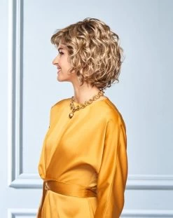 Sweet Talk Luxury Wig By Gabor | Hand-Tied Top -Do it with Wig shop. GB SweetTalkLuxury Model Side8