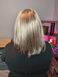 Forever Chic Wig By Gabor | Hand Tied Top -Do it with Wig shop. GaborForeverChicinToastedPecanBack