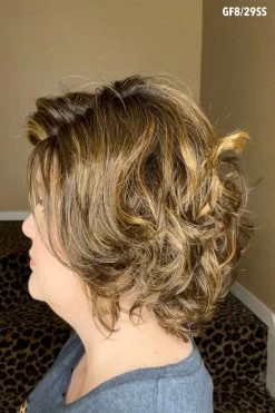 Gimme Drama Wig By Gabor | Mono Part -Do it with Wig shop. GimmeDrama Gabor GF829SS leftc