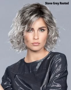 Girl Mono Large Wig By Ellen Wille | Mono Part | Synthetic -Do it with Wig shop. GirlMono StonegreyRooted 4 1