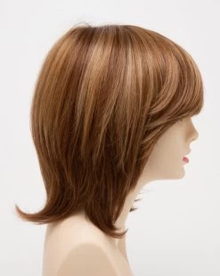 Grace Wig By Envy | Mono Top | Human Hair | Synthetic Blend -Do it with Wig shop. GraceRightSide GoldenNutmeg