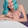 Blue Babe Wig By Hairdo | Heat-Friendly Synthetic -Do it with Wig shop. HD BlueBabe Model1 Front2